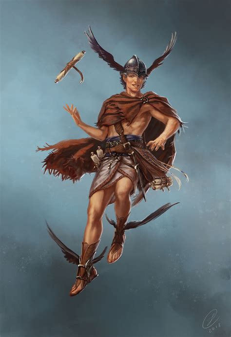 famous myths about Hermes